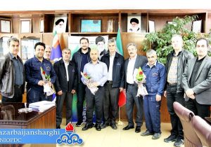 گرامیداشت روز جهانی کار و کارگر در شرکت ملی پخش فرآورده های نفتی منطقه آذربایجان شرقی