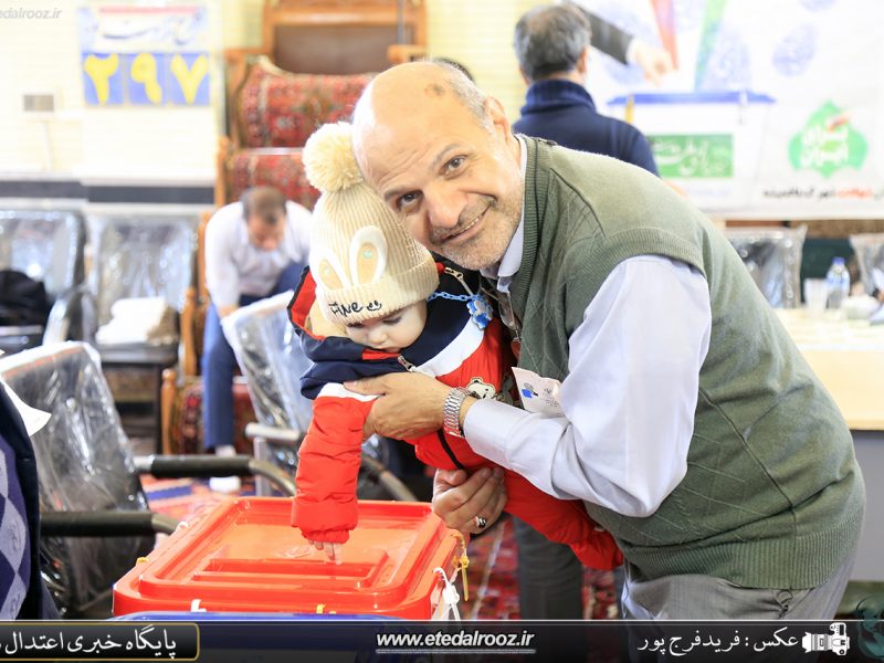 گزارش تصویری از انتخابات در تبریز