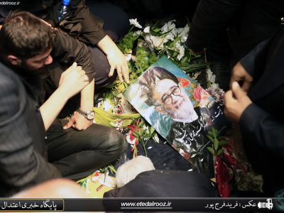 گزارش تصویری تشیع جنازه ایت الله شهید دکترسید محمد علی ال هاشم خدا حافظ سید شریف