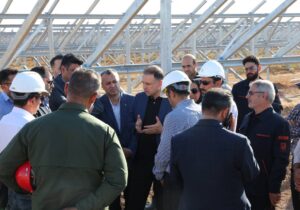 فاز نخست نیروگاه خورشیدی ۱۰۰ مگاواتی هریس در مسیر اتصال به شبکه سراسری